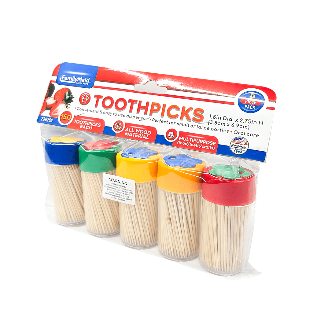 F.M. PALILLOS P/DIENTES 5 PCS