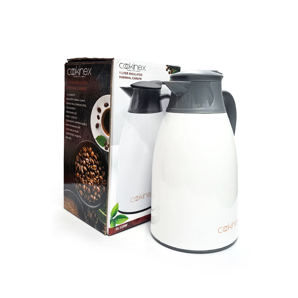 COOKINEX JARRA TERMICA CON AISLAMIENTO CAPACIDAD DE 1 LT - Hiper ...