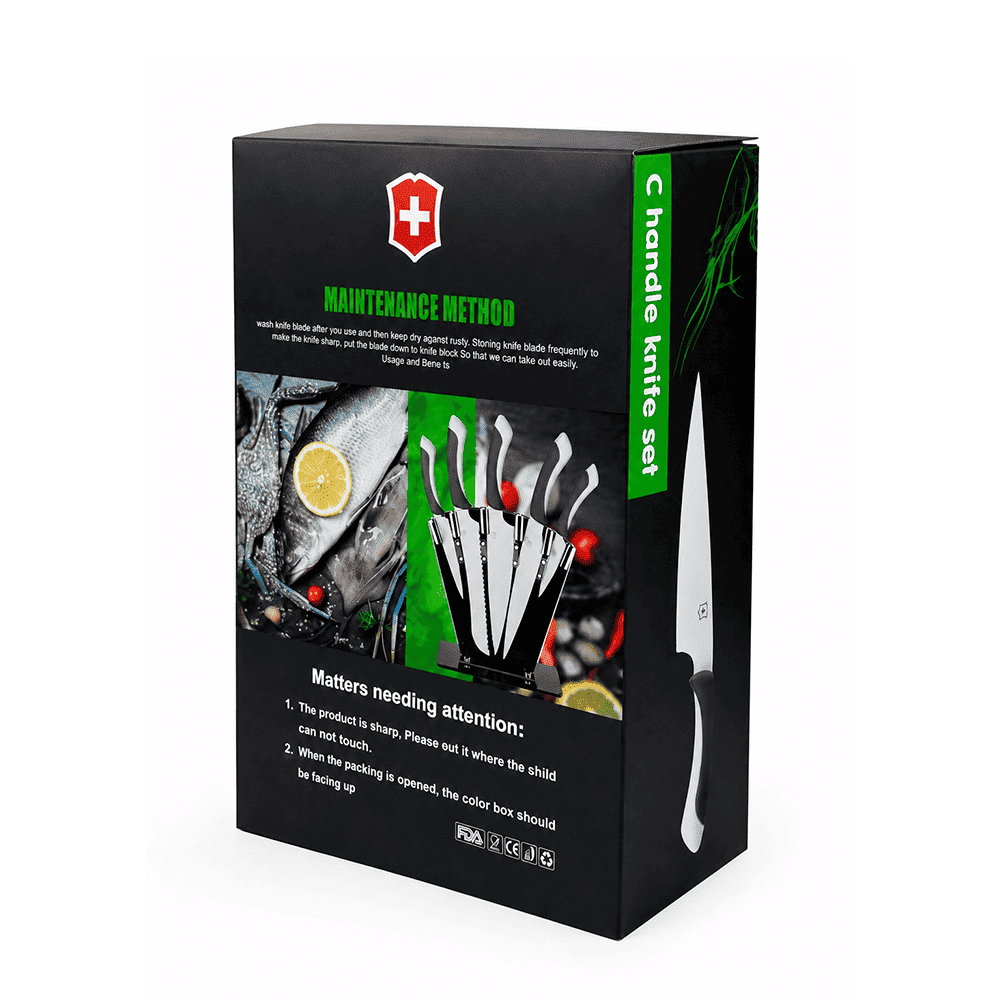 SET D/CUCHILLOS 5 PCS ACERO IN