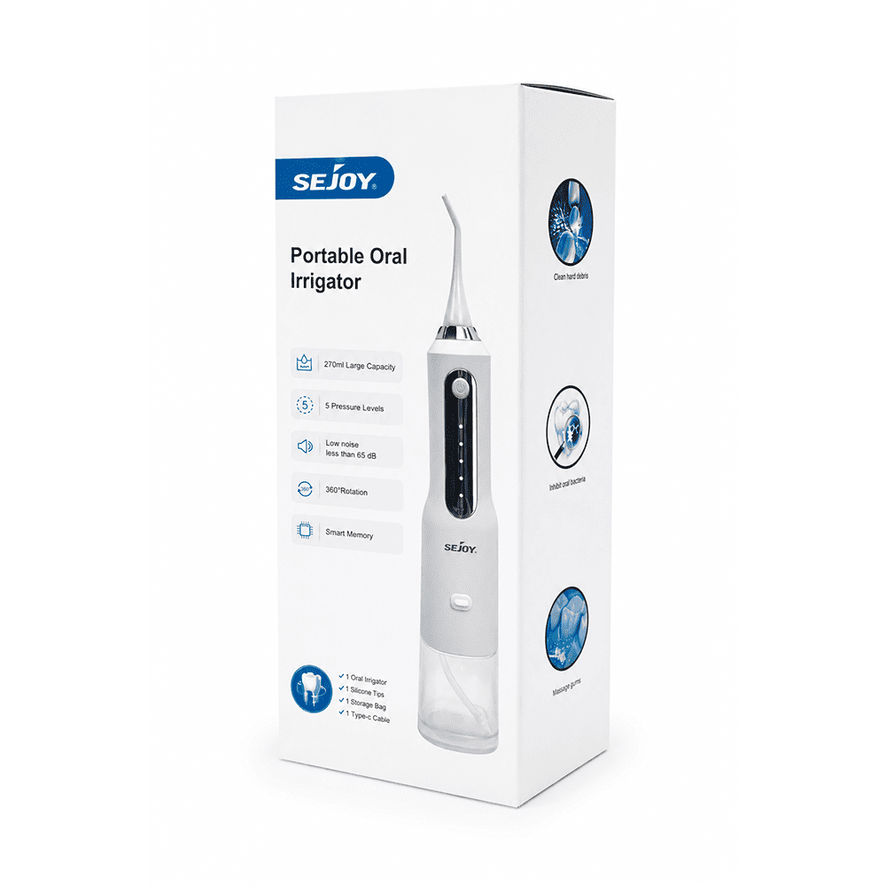 SEJOY IRRIGADOR BUCAL PORTATIL