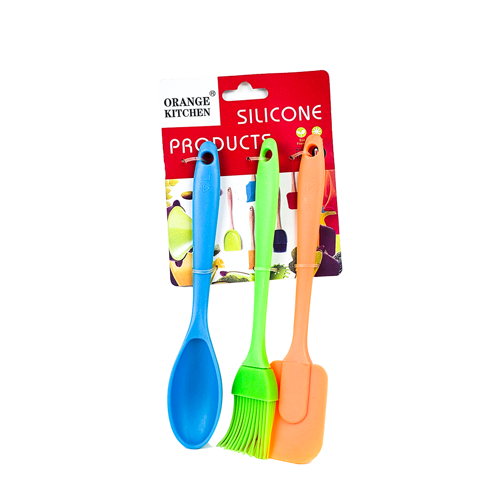 ORANGE UTENSILIOS CON SILICON