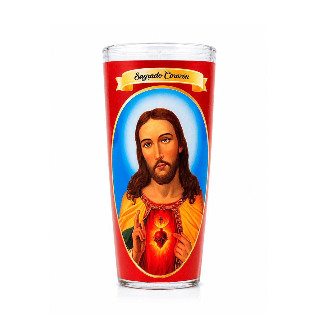 VELADORA O VELA DEL SAGRADO CORAZON