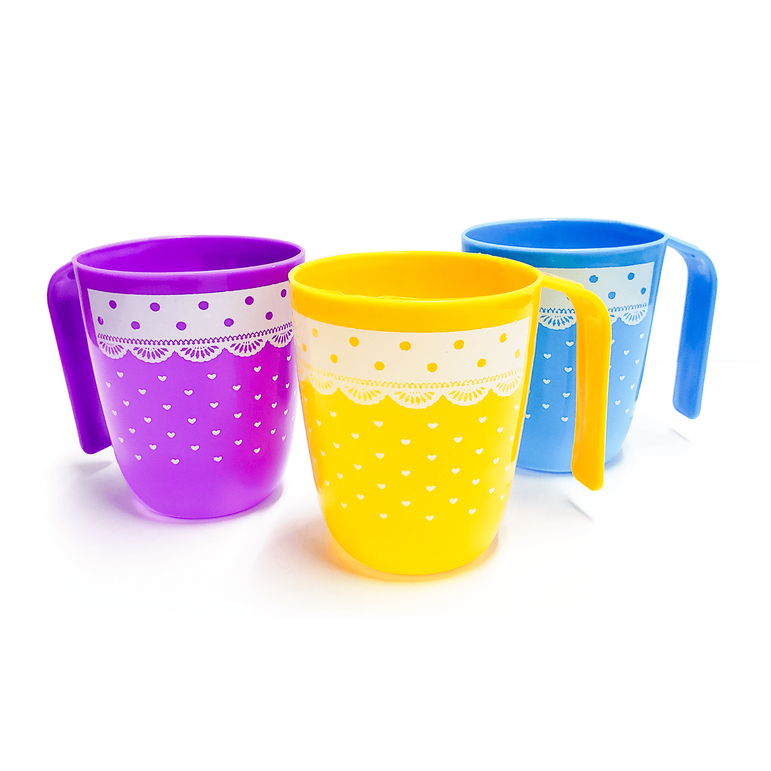 SET DE TAZAS DEC. CORAZONCITO