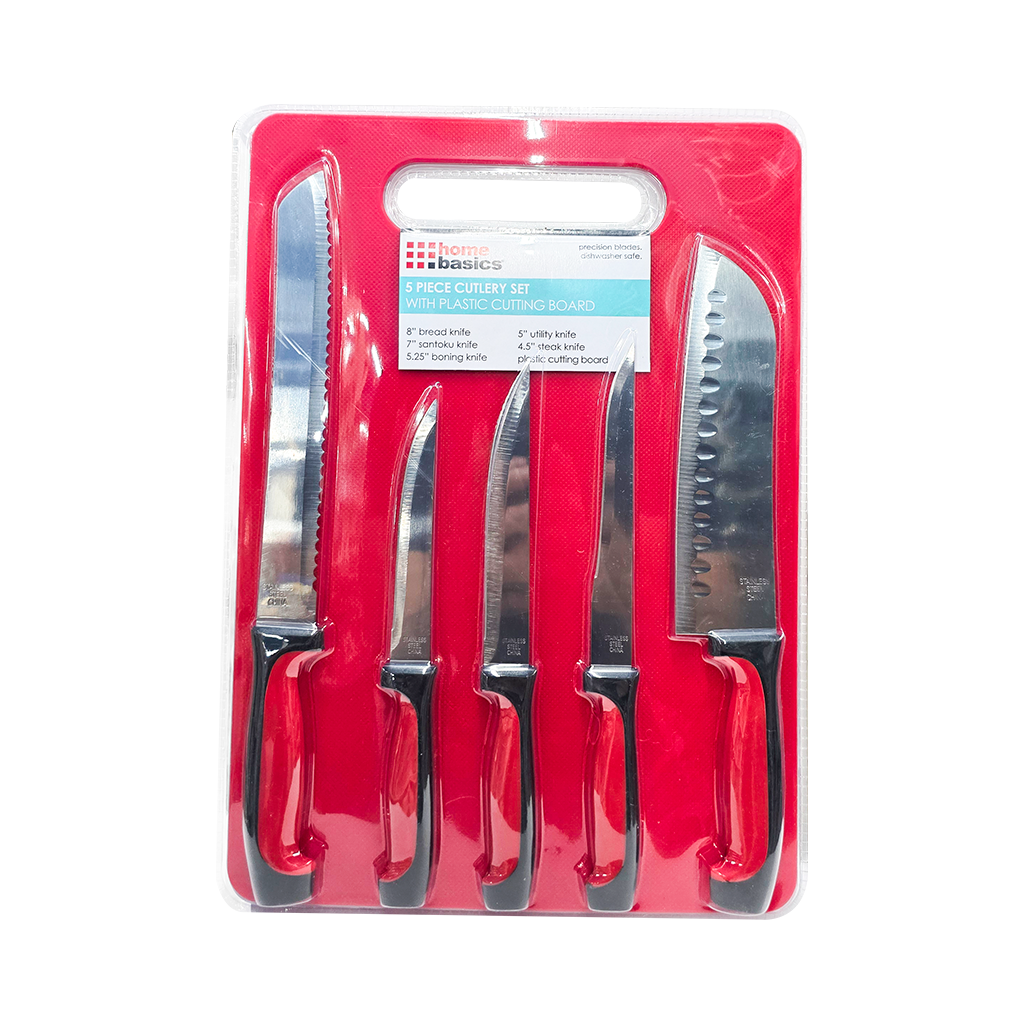 HOME BASIC JUEGO DE CUCHILLOS