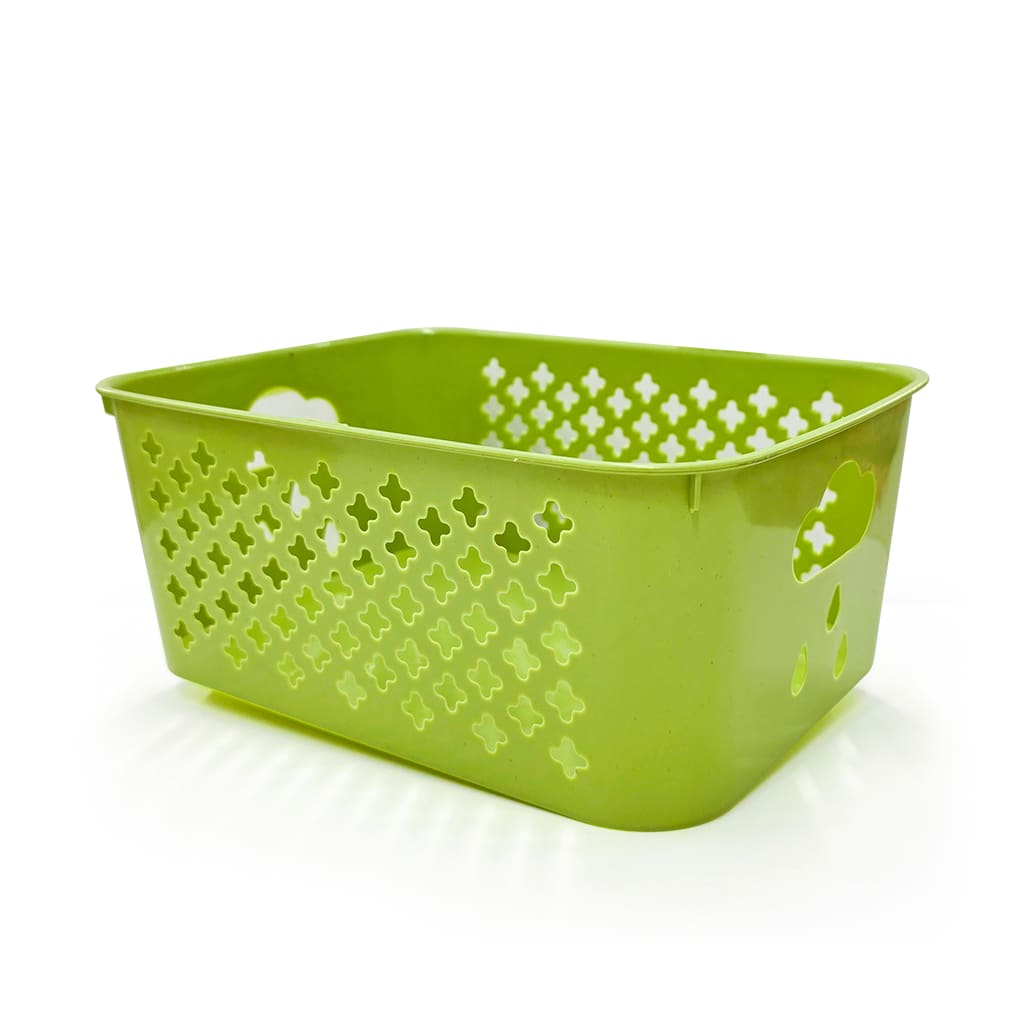 CESTA RECT. PLAST. DOBLE AGARR