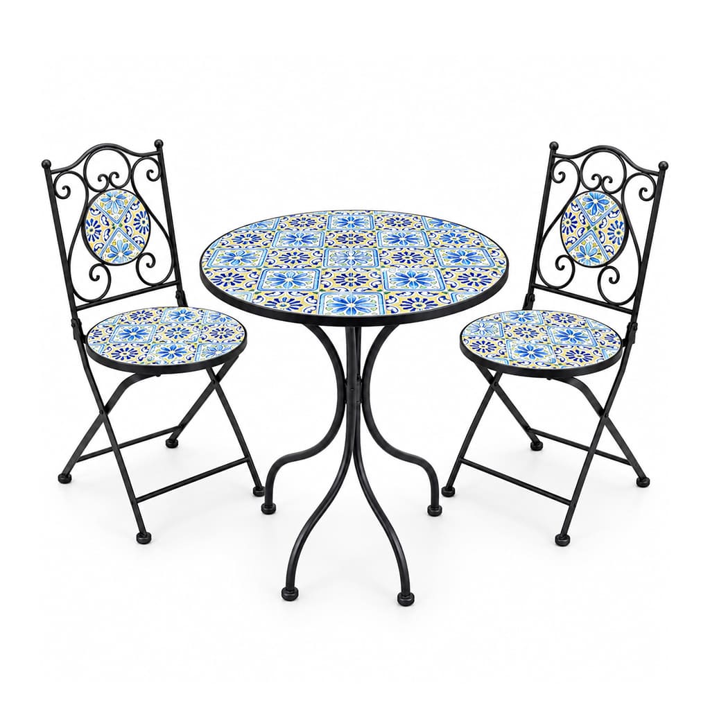 SET D/ MESA Y 2 SILLAS PLEGABL