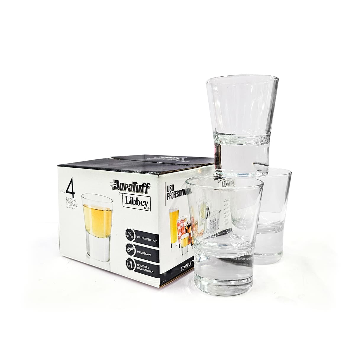 SET DE VASOS DE VIDRIO